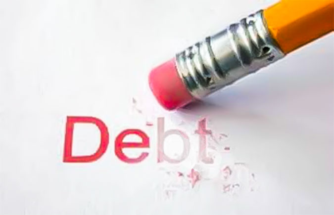 debt erase Edit